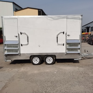 Vip xách tay nhà vệ sinh Trailer tùy chỉnh di động phòng tắm phòng tắm cắm trại nhà vệ sinh Trailer luxurytoilet cho các sự kiện ngoài trời - Product Image 3