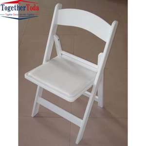 Chaises pliantes modernes en plastique, portables et faciles à transporter, idéales pour les mariages et les fêtes en extérieur – Vente en gros - Product Image 5