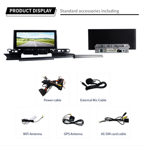 KLYDE 10.25/12.3 นิ้ว จอภาพแบบดั้งเดิม รองรับ <span class=keywords><strong>CarPlay</strong></span> ระบบ Android 13 เครื่องเล่นมัลติมีเดียในรถยนต์ สำหรับ <span class=keywords><strong>Audi</strong></span> A6L A7 C6 <span class=keywords><strong>C7</strong></span> ปี 2005-2018 - Product Image 6