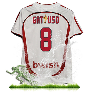 เสื้อฟุตบอลคลาสสิควินเทจ คา-คา เสื้อยืด แคมิเซต้า เดอ เอซี มิลาน 2007 เสื้อแข่งมิลาน เอซี ของแท้ย้อนยุค เสื้อแข่งมิลาน เอซี คา-คา - Product Image 3