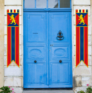 Drapeaux muraux imprimés sur mesure, bannières tapisserie - Décoration pour la maison, pub, toile de fond de mariage, polyester, logo personnalisé - Product Image 4