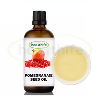 Healthife Extrait de pépins de grenade pressé à froid Huile de pépins de grenade biologique