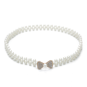 2025 all'ingrosso nuove cinture in vita di perle per le donne elastiche in lega materiale PU 30 stili da donna <span class=keywords><strong>cintura</strong></span> di cristallo per ragazze cinture in vita - Product Image 3