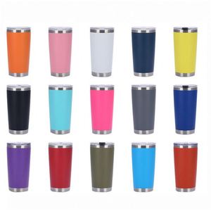 Tùy chỉnh 20oz du lịch Cốc Cốc chân không cốc cà phê bán buôn số lượng lớn đôi tường thép không gỉ Tumblers với rơm - Product Image 5