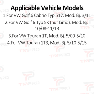 Feux de clignotants séquentiels à LED TMPRO pour rétroviseurs latéraux VW <span class=keywords><strong>Golf</strong></span> 6 Touran 1T Touran 1T3 - Accessoires de mise à niveau - Product Image 3