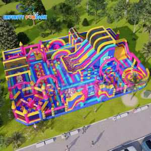 Parco Gonfiabile Mega su Larga Scala: Città Gonfiabili Portatili, Percorsi a Ostacoli da Campionato e Installazioni Giganti per Parchi Giochi - Product Image 2