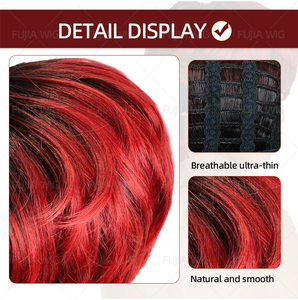 Fujia <span class=keywords><strong>Hotel</strong></span> Transilvania Bob corto con extremos volteados Anime disfraz postizo Mavis Dracula Cosplay peluca - Product Image 3