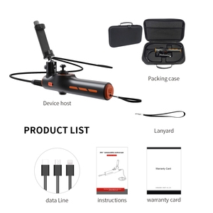 Robuste 1MP 360 °   Endoscope étanche IP67 avec joystick, caméra HDMI et LED à intensité variable pour l'inspection des moteurs de moto et de <span class=keywords><strong>bateau</strong></span> - Product Image 6