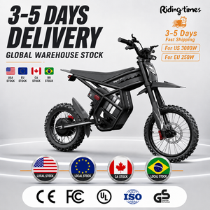 Stock disponible en entrepôts UE, États-Unis, Brésil, Canada : Vélo électrique tout-terrain 250W avec pneus larges, batterie amovible 60V, 3 vitesses, pour adultes et adolescents, e-MTB - Product Image 1