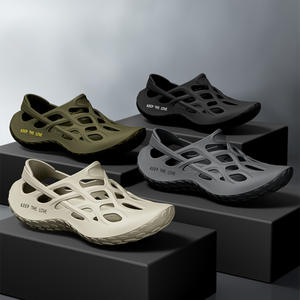 รองเท้าเซฟตี้แบบสวมสำหรับผู้ชาย ดีไซน์ป้องกันนิ้วเท้า พื้นกันลื่น ระบายอากาศได้ดี เหมาะสำหรับงานในโรงงานและงานกลางแจ้ง ไซส์ยุโรป 39-47 ทนทานและสวมใส่สบาย - Product Image 4