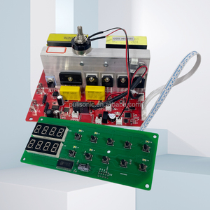 Generador Ultrasónico Industrial de Frecuencia Única PCB 400W para Limpieza, Uso de 25kHZ a 40kHZ Opcional - Product Image 1