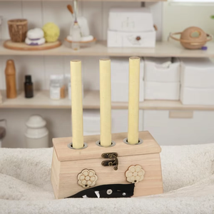 Kotak Penyimpanan Kayu Portabel Perangkat Moxa Kayu Solid Terapi Asap Seluruh Tubuh untuk Spa Kesehatan Rumah Wadah Tongkat Moxa - Product Image 5