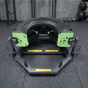 Máquina de Ejercicio Funcional para Gimnasio, Tipo Tire Flip, con Capacidad de Carga de 100 kg, Placas de Peso Adicionales, Equipo de Fitness para Todo el Cuerpo - Product Image 4