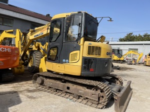 Excavatrice hydraulique Komatsu PC78-8 d'occasion, Japon, bon état, moteur, pompe à engrenages, PLC, 2016, 7 T, capacité de la benne de 0,3 m³, excavatrice - Product Image 3