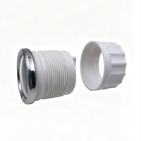Jauge de température de culasse de voiture 52 mm (2 pouces) avec rétroéclairage LED 10 couleurs et cadran noir/blanc
