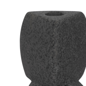 Ceramic Stacked Candle Holder Modern Taper Candlestick For Mantel <b>Console</b> <b>Table</b> Living Room Decor - Product Image 4
