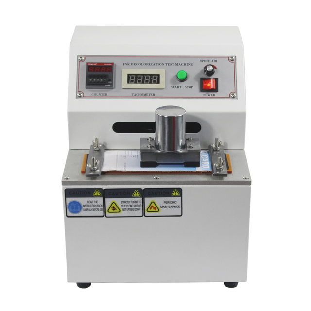 High Quality Electronic Printing Ink Abrasion Test Machine 220V Paper Abrasion Tester with 1 Year Warranty