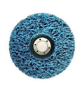 Disco Abrasivo in Nylon Viola Corallo 125 46 Grit Grana Media T27, Mola da 5 Pollici ad Alta Durezza per Alluminio - Product Image 2