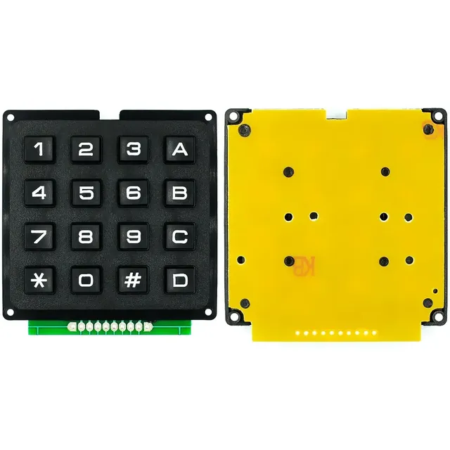 3*4 4*4 Matrix Switch Keyboard Keypad Array Module ABS Plastic Keys 4x4 3x4 12 16 Button Membrane DIY Kit