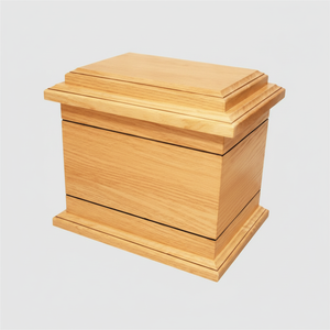 Urnas de madera modernas hechas a mano de gran calidad para cenizas de adultos Urnas de cremación de madera decorativas para hombres y mujeres - Product Image 1