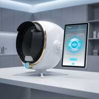Analyseur de Peau Intelligent 3D AI 2026 Moji AI Products, 8 Langues, 36 Millions de Pixels, Prise US, Usage Commercial
