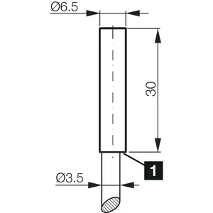 DCC6.5V1.5POLK/30 Sensor de proximidad Producto de alto rendimiento para detectar objetos cercanos - Product Image 2