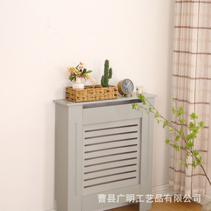 Woven Storage <b>Basket</b> <b>Square</b> Brown Handmade Desktop Organizer Office Use - Product Image 4