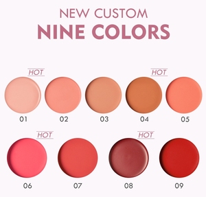 Vente en gros <span class=keywords><strong>Cremy</strong></span> Cheek maquillage du visage Blush rose crème blush personnalisé végétalien 9 couleurs mat Ultra pigmenté longue durée imperméable - Product Image 2
