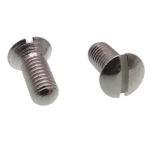 High Quality China Customized Carbon Steel Zinc Plated Slotted Furnace Stove Bolt with ISO REACH ROHS certification