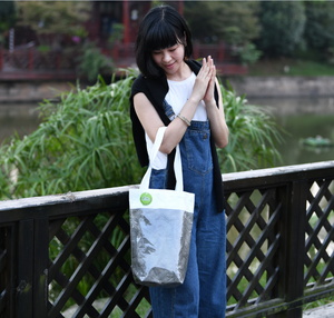 Mochila de compras impermeable BSCI Factory Tyvek, degradable, reciclable, personalizada, reutilizable, ecológica para uso en supermercados - Product Image 5