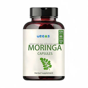 जैविक मोरिंगा पत्ती पाउडर कैप्सूल-वयस्क उपयोग के लिए चयापचय पूरक गर्भवती महिलाओं के लिए निजी लेबल नहीं - Product Image 1