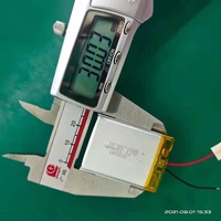 Batterie Polymère Carrée Rechargeable OEM Personnalisée 3.7V 320mAh pour Passerelle Intelligente / Hub, Rasoir Électrique