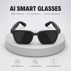 Smart <b>Glasses</b> 8MP 4K HD <b>Camera</b> Photography Chatgpt Ai Translation Smart Voice Assistant WIFI Transfer Photochromic Lenses - Product Image 1
