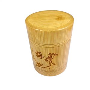 Recipiente de Bambú Ecológico para Té Matcha Estilo Zen Asiático, Tapa de Madera Natural, Recipiente Reutilizable para Guardar Té Matcha en Polvo, para el Hogar o Cafetería - Product Image 3