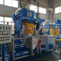 Machine de tir à noyau de boîte froide à séparation verticale automatique de fonderie Tireur à noyau de sable