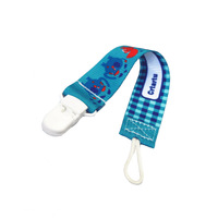Sangle de fixation pour sucette bébé en polyester écologique de haute qualité, ruban de sublimation, attache-tétine, cordon de maintien