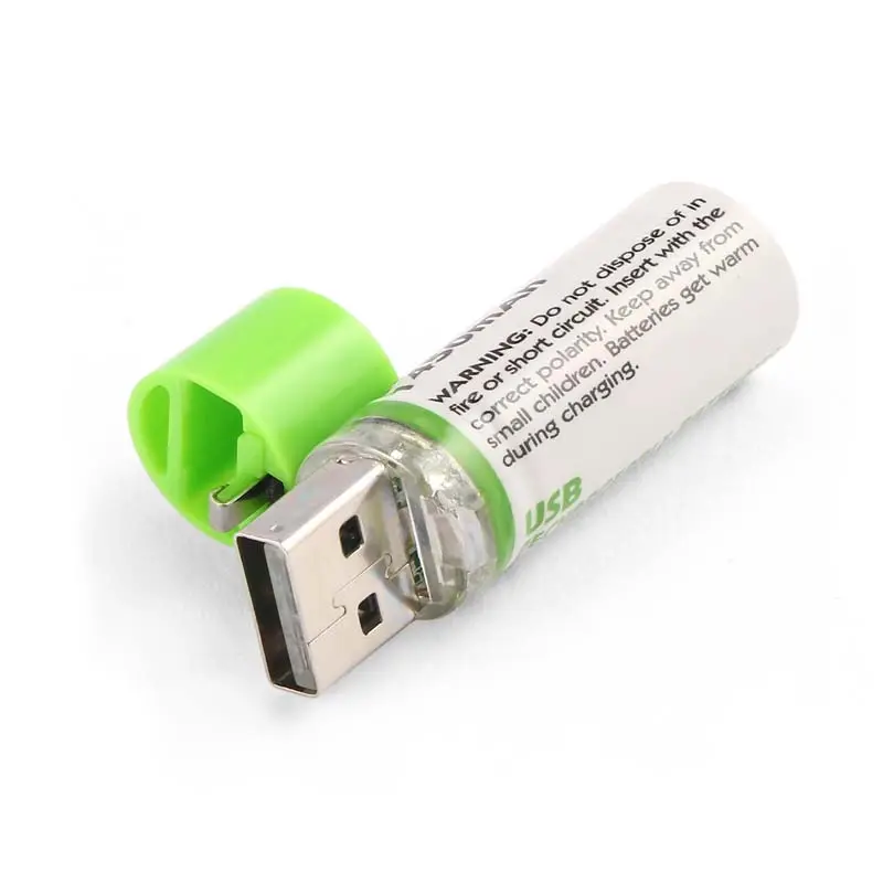 Factory direct sale of Ni-MH No. 5 rechargeable battery 1450 mAh, recycle usb rechargeable toy No. 5-7 battery