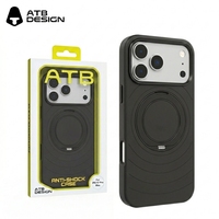 Étui magnétique mat de luxe ATB en gros pour iPhone 18 17 Pro Max, coque antichoc en TPU, Fundas Para Celulares