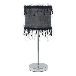 Lámpara de mesa Hilos 1xE14 negra 42,5x17x17 cm - Lámpara decorativa regulable ideal para ambientes elegantes y modernos. - Product Image 1