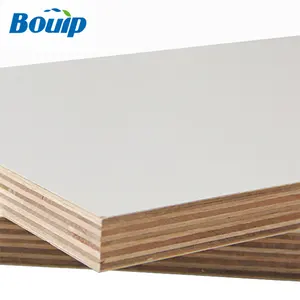 Vàng Trung Quốc Nhà Cung Cấp EO E1 KEO 12Mm 15Mm 18Mm Trắng Melamine Ván Ép Cho Trang Trí Nội Thất