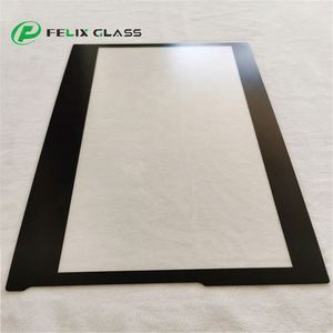 Panel de Vidrio Templado Transparente con Serigrafía Negra, Pantalla Táctil Electrónica de Seguridad, Cortina de Baño para Exteriores, Muro Cortina - Product Image 3