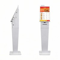 Kiosco de Autoservicio con Pantalla Táctil Android de 21.5/27 Pulgadas, Soporte Vertical de Escritorio, Máquina para Pedidos de Comida con Función SDK y Carcasa Metálica