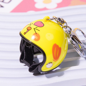 Neue Motorrad helme Schlüssel anhänger Frauen Männer Netter Schutzhelm Auto Schlüssel bund Taschen Hot Key Ring Geschenk Schmuck Großhandel - Product Image 5