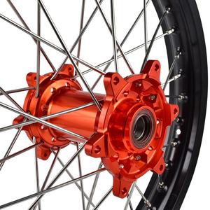 NiceCNC juego completo Motocross delantero trasero DOT 21 "18" llanta de cubo de rueda para <span class=keywords><strong>KTM</strong></span> 250 SX SXF 2017 XCW EXC F 2008-2020 2021 - Product Image 6