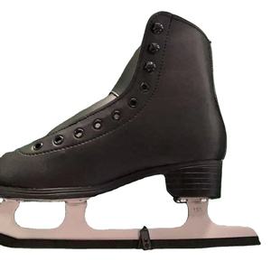 Logo personnalisé professionnel noir Durable chaussures de patinage artistique pour femmes pour la <span class=keywords><strong>location</strong></span> de patinoire printemps/hiver/été - Product Image 3