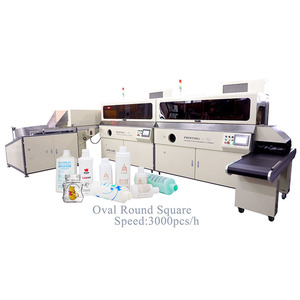 Can Printer 2021 Full Automatic Uv Color Plastic Can Cup Mug Baby Bottle Silk Screen Printing Machine Printer