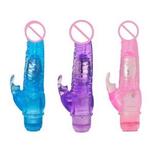 USB fort réaliste lapin gode vibrateur Clitoris g-spot stimulateur balle vibrateur pour femmes adultes jouets sexuels - Product Image 1