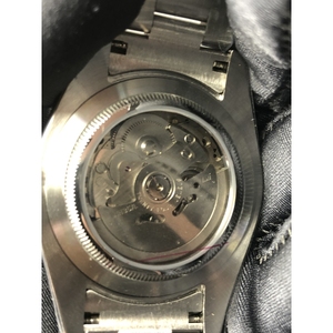 Montre de plongée automatique pour homme NH70 40 mm avec cadran incurvé creux, étanche 100 m, aiguille des minutes luminescente orange, montre-bracelet mécanique - Product Image 6