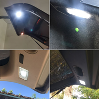 2 pièces lampe de coffre LED lumière de compartiment à bagages pour E36 E38 E39 E46 E60 E60 E61 E65 E66 E82 lumière de courtoisie lumière de coffre intérieur