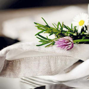 Serviettes en coton personnalisées, nappe écrasée, vêtements à paillettes pour mariage ou fête, serviettes de table de style uni - Product Image 4